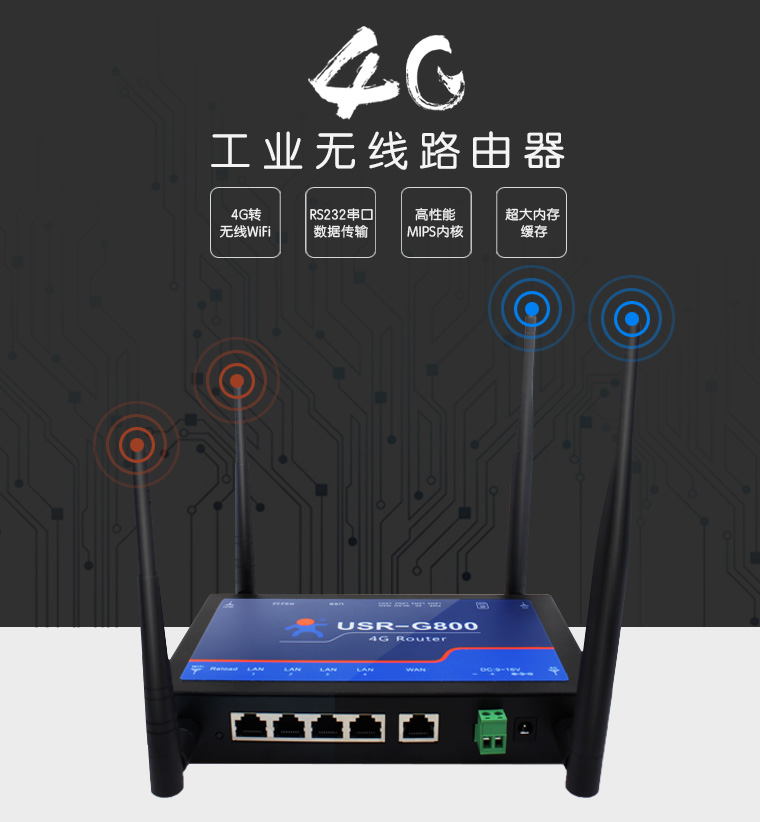 4G工業(yè)無(wú)線路由器