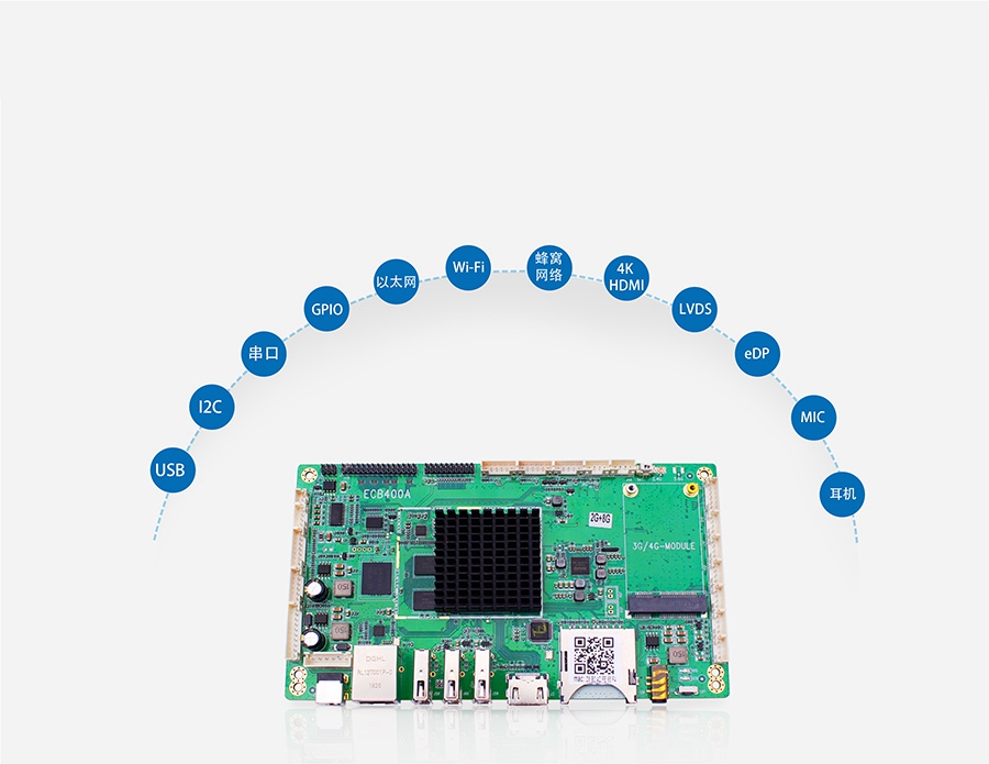 4G工控機(jī)電路板_4G工業(yè)計算機(jī)PCB電路板豐富的接口