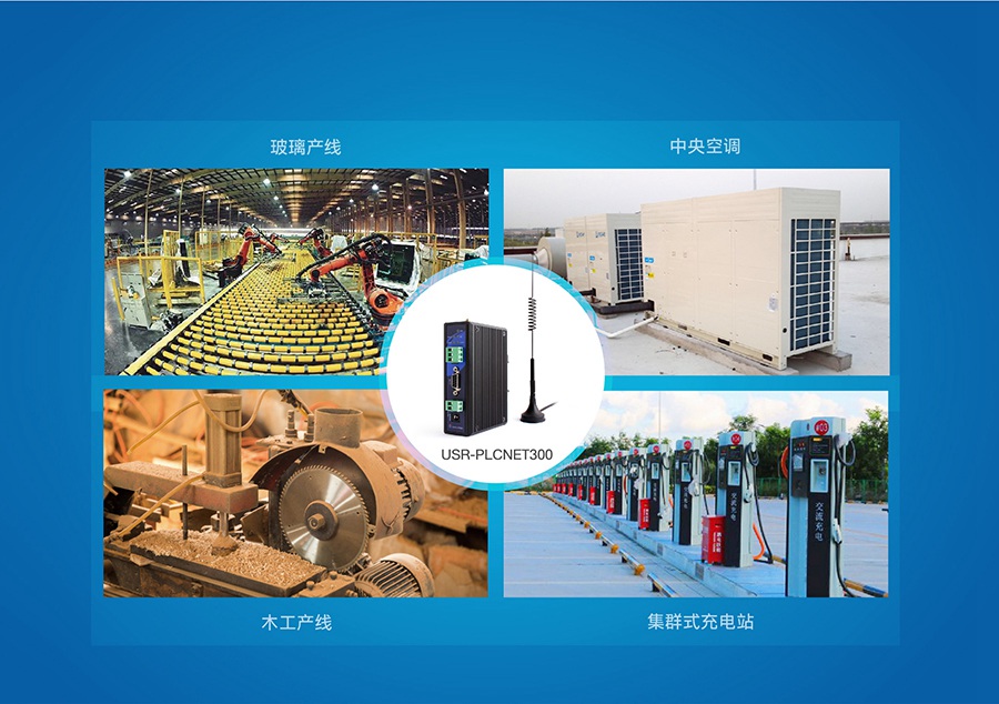 單串口工業(yè)PLC云網關的更多應用場景